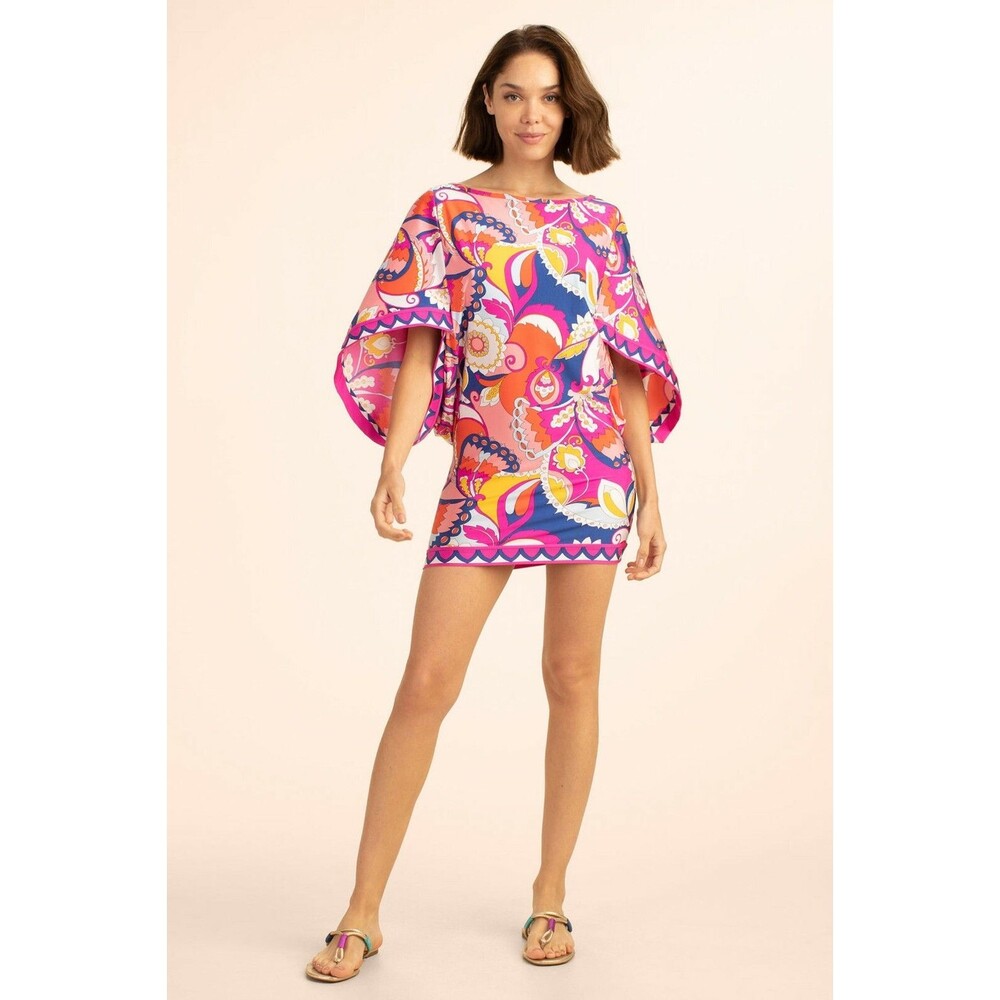 Trina Turk Sevilla Cover Up Tunic Dress
